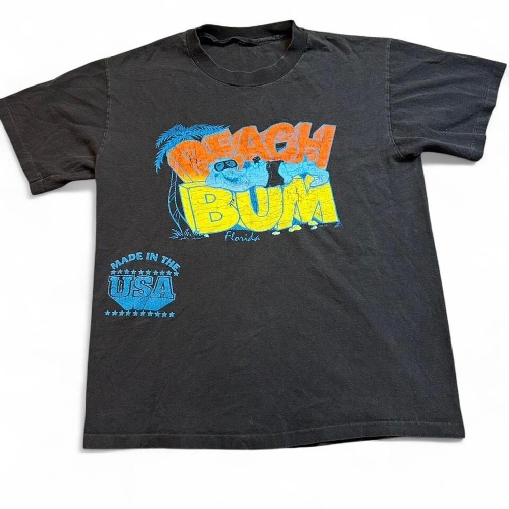 Vintage‎ beach bum made in USA single stitch T-shirt size medium